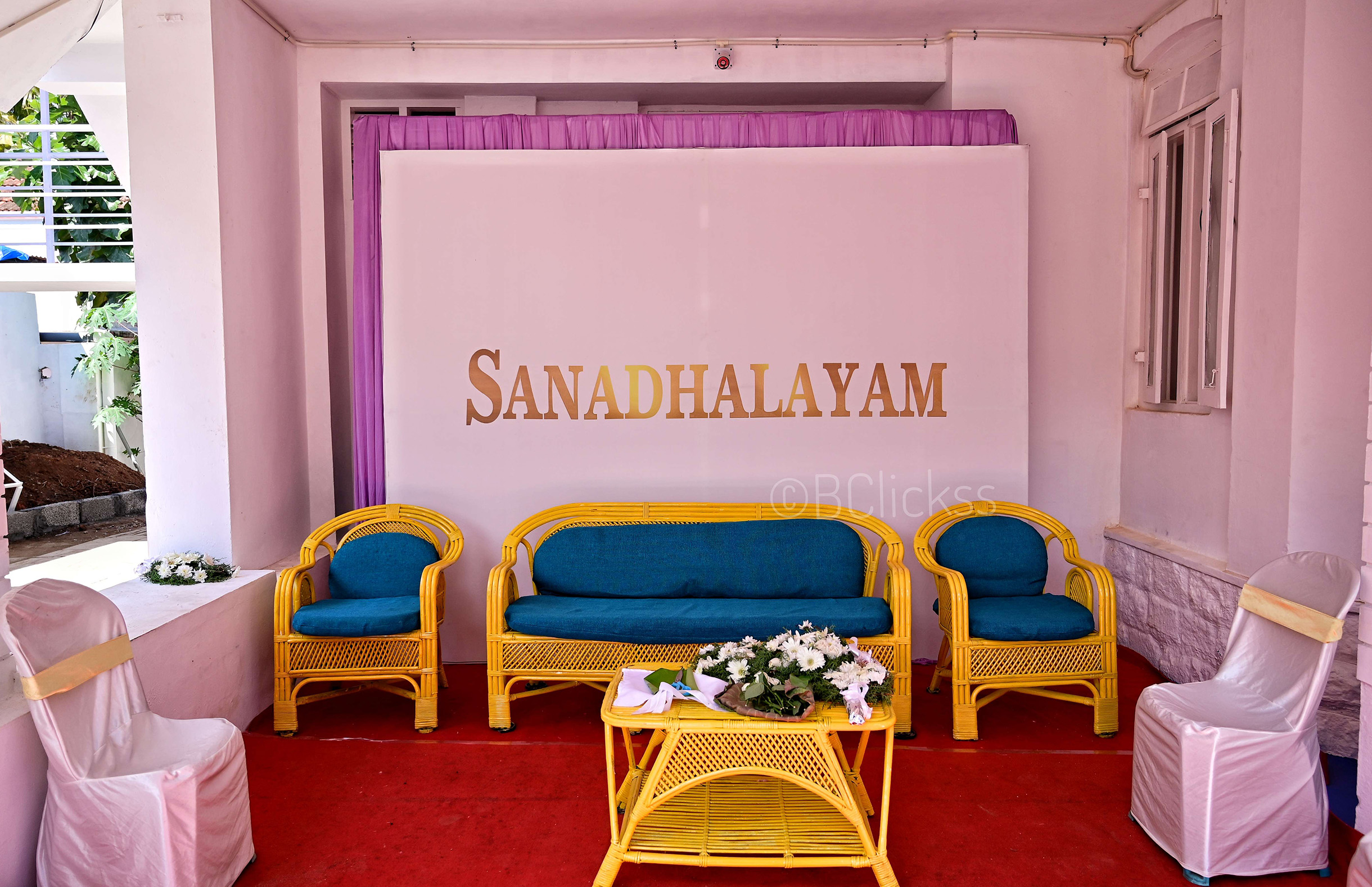 Volunteer lounge at Sanadhalayam