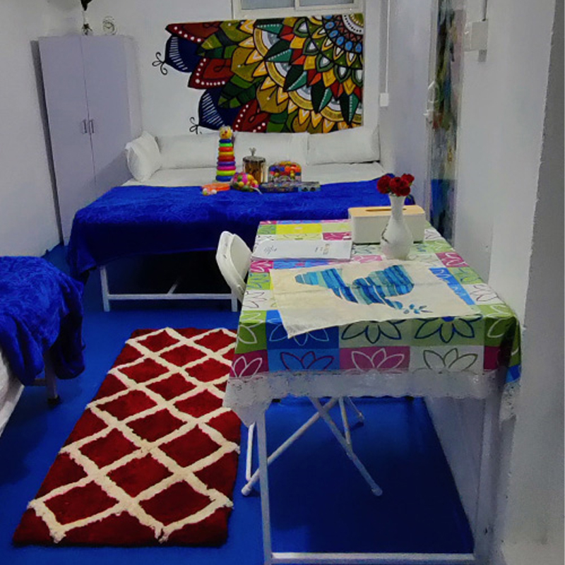 Warm, safe accommodation